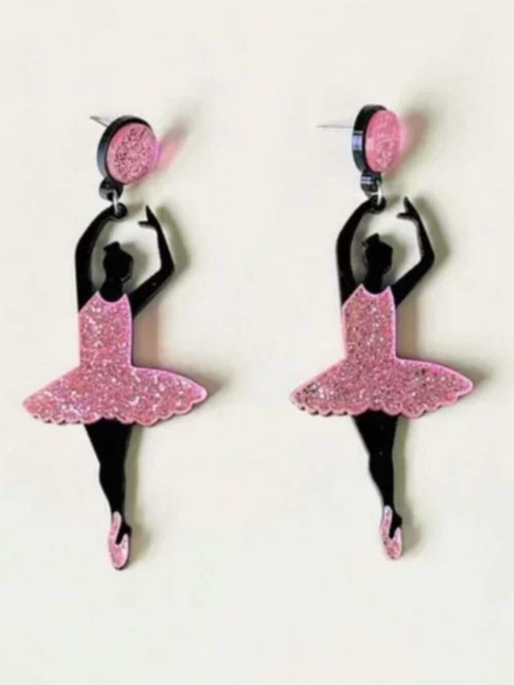 ❤️ FREE Dance Ballerina Sparkle Boho Peasant Art Deco Pop Farm Hipster Earrings